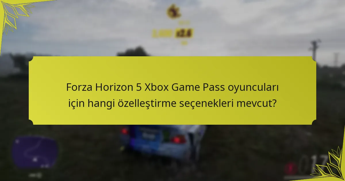 Oyuncular Forza Horizon 5’te kozmetik öğeleri nasıl açabilir?