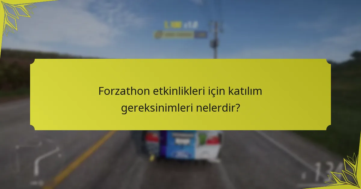 Puan sistemi Forza Horizon 5’te nasıl çalışır?
